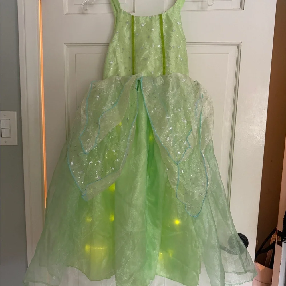 Green Light up Fairy Costume with Wings